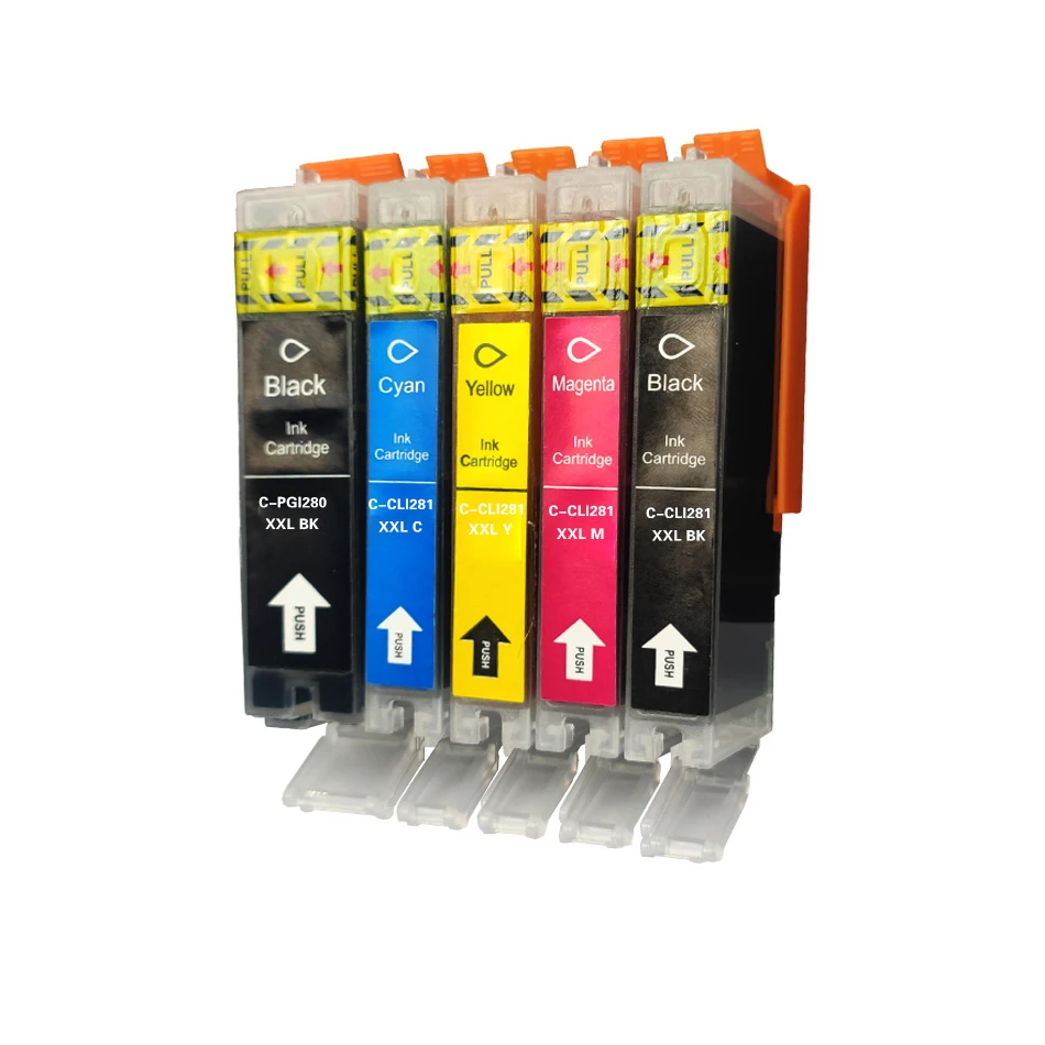 

PGI 280XL CLI 281XL Printer Ink Cartridge For Canon PIXMA TR7520 TR8520 TS8320 TS6120 TS6220 TS6320 TS702 TS9120 TS9520