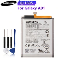 100 original battery ql1695 for samsung galaxy a01 replacement phone battery authentic battery 3000mah
