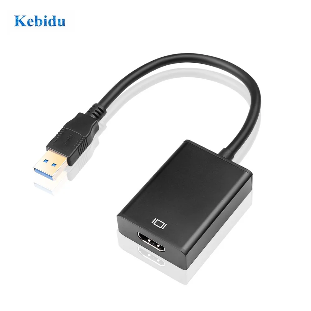 Кабель переходник KEBIDU с USB 3 0 на HDMI для ПК Windows 7/8/10|Кабели USB| |