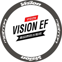 vision ef team version wheel set stickers road bike stickers bicycle carbon knife ring rim reflective stickers custom