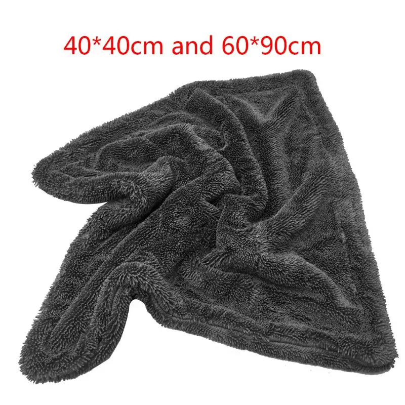 

Premium Microfiber Car Detailing Towel Ultra Soft Edgeless Towel Perfect For Car Washing Drying Super Absorbent 40X40CM