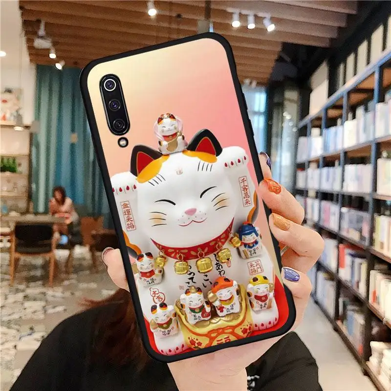 

Beckoning cat japanese style Phone Cases For Xiaomi Redmi 7 9t 9se k20 mi8 max3 lite 9 note 8 9s 10 pro