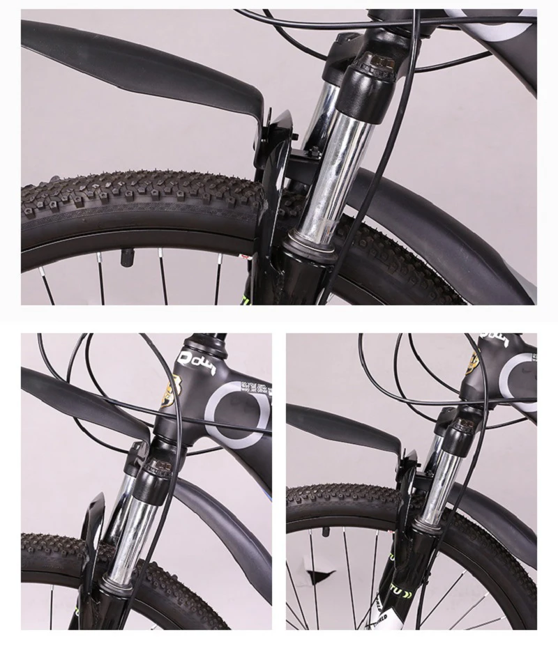 Велосипедный брызговик MTB 24 26 27,5 29 дюймов грязевые крылья велосипедные Крылья быстросъемные 2 шт. переднее+ заднее Велосипедное крыло велосипедные аксессуары