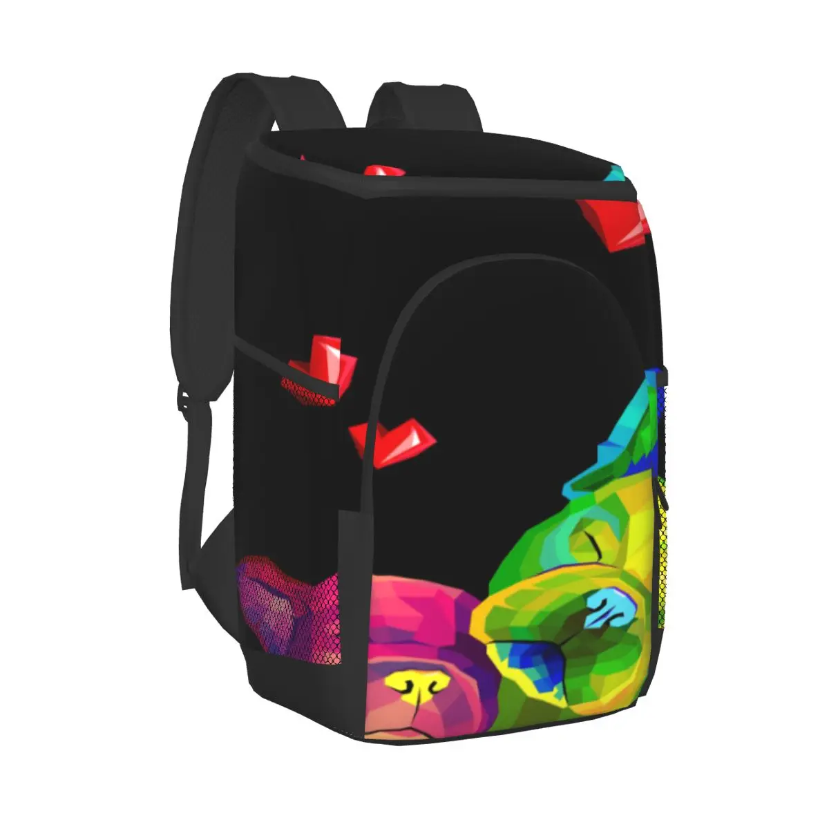 

Крутая теплая изолированная сумка для мопса, щенка, собака, любовь, герметичный обеденный рюкзак, Термосумка для пикника, сумка для хранения...