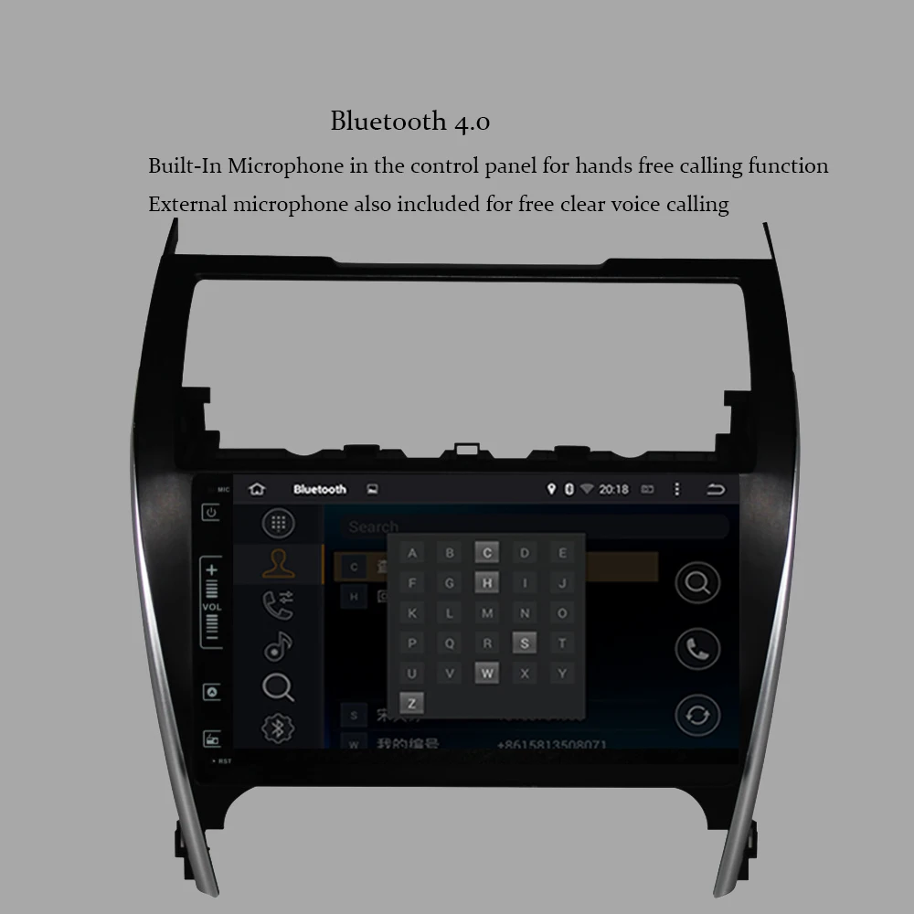 Android HD экран 4 Гб + 32 ГБ Автомобильный GPS радио головное устройство для Toyota Camry