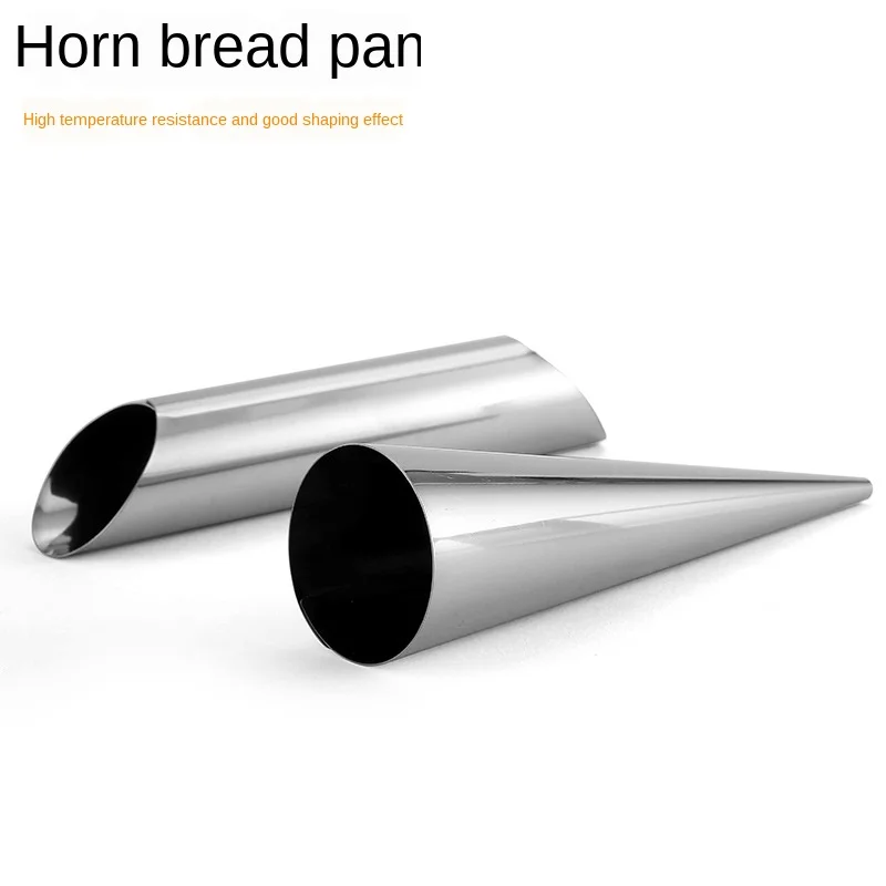 

20 pcs/set Kitchen Stainless Steel Croissant Mold Non-stick Spiral Croissant Mold Household Kitchen Baking Tool Kitchen Tool