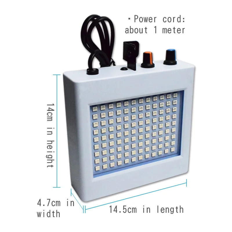 

YSH LED Strobe Light Christmas Supplies Voice Control Party Lamp For Holiday Garland Wedding Lighting Mason Curtain