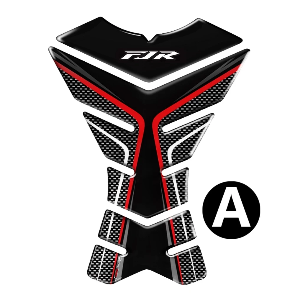 

For Yamaha FJR 1300 Tankpad FJR1300/A/AS ABS 3D Carbon-look Motorcycle Tank Pad Protector Decal