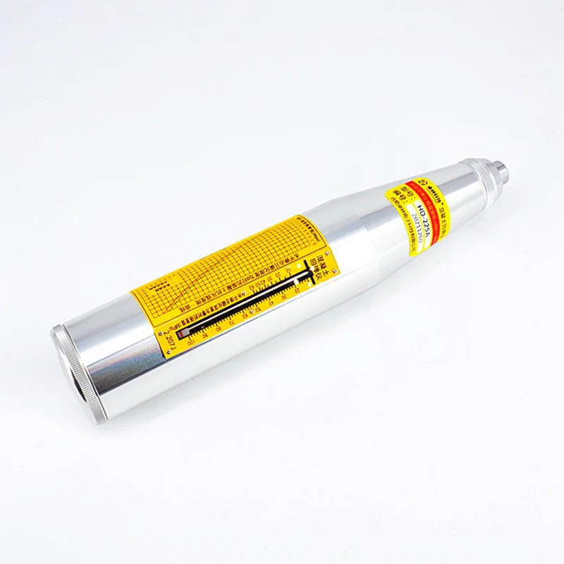 

HD-225A Stainless Steel Concrete Rebound Tester HD225A Mechanical Concrete Wall Test Concrete Mortar Brick Strength Test Hammer
