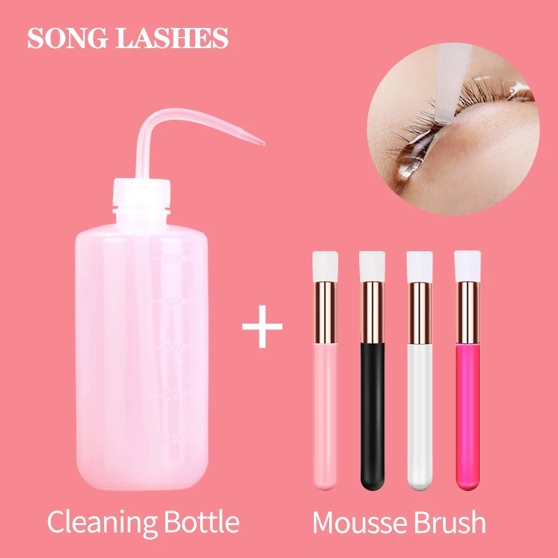 Инструмент для макияжа ресниц SONG LASHES наращивания бутылка очистки с
