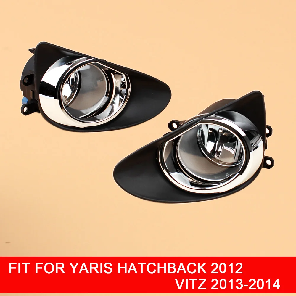 1 пара автомобильных противотуманных фар в сборе с противотуманными фарами