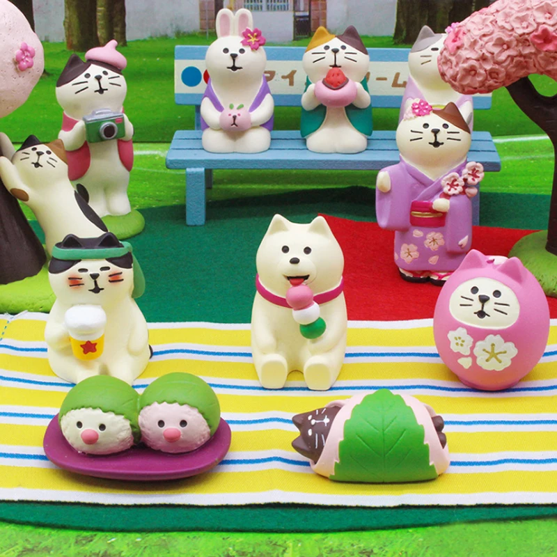 

Creative Small Scene Decoration Home Decoration See Cherry Scene Series Bookshelf Decoration Set Children's Toys Doll Ornaments