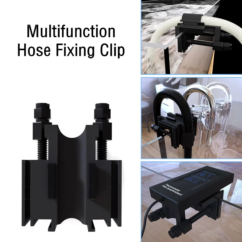 

Держатель-зажим для крепления трубки, многофункциональный регулируемый зажим для проволоки водопроводной трубы, монтажные зажимы для фильтра аквариума