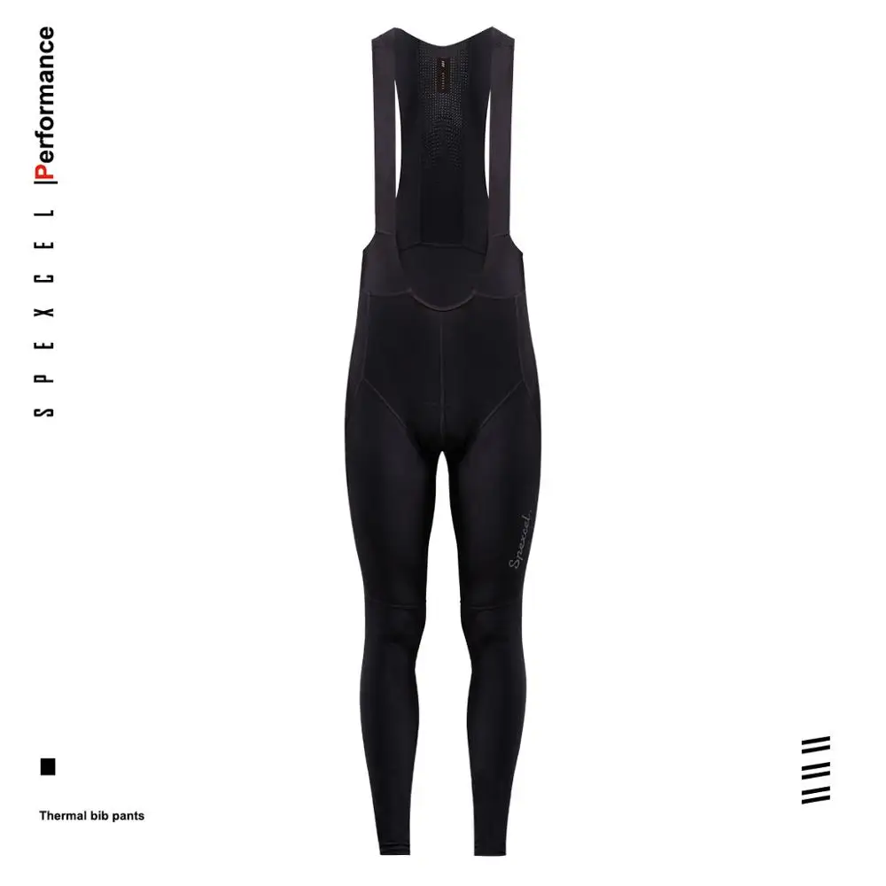 Новинка зимние теплые флисовые велосипедные колготки SPEXCEL комбинезоны с цветной