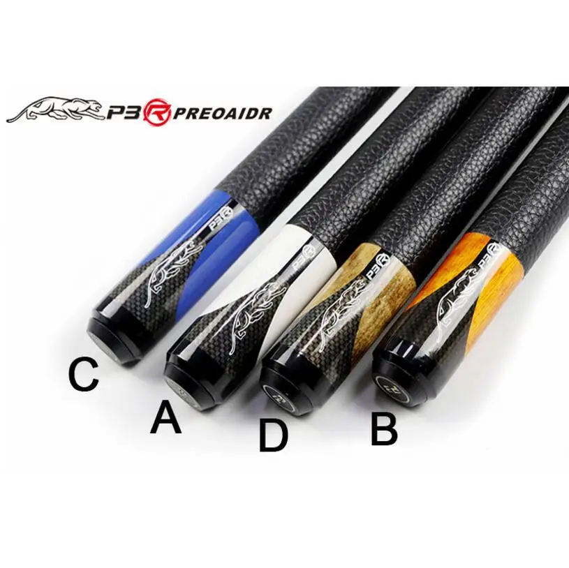 

3142 PREOAIDR P3R 10mm 11.5mm 13mm Tip Kit Pool Cue Stick with Case Made in China Billiard Cue Pool Stick with Pool Cue Case Set