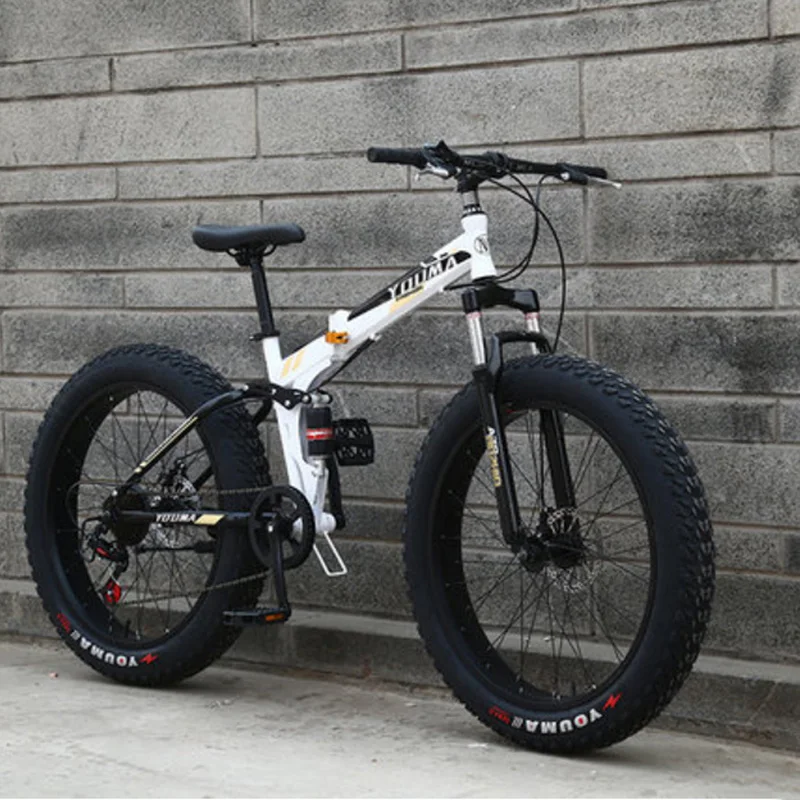 Kaufen Schneemobile Mountainbike 20/24/26 Zoll Speichenrad 4,0 Verbreitert Reifen Sowohl Männer Und Frauen 21 Geschwindigkeit 24 Geschwindigkeit 27 Geschwindigkeit