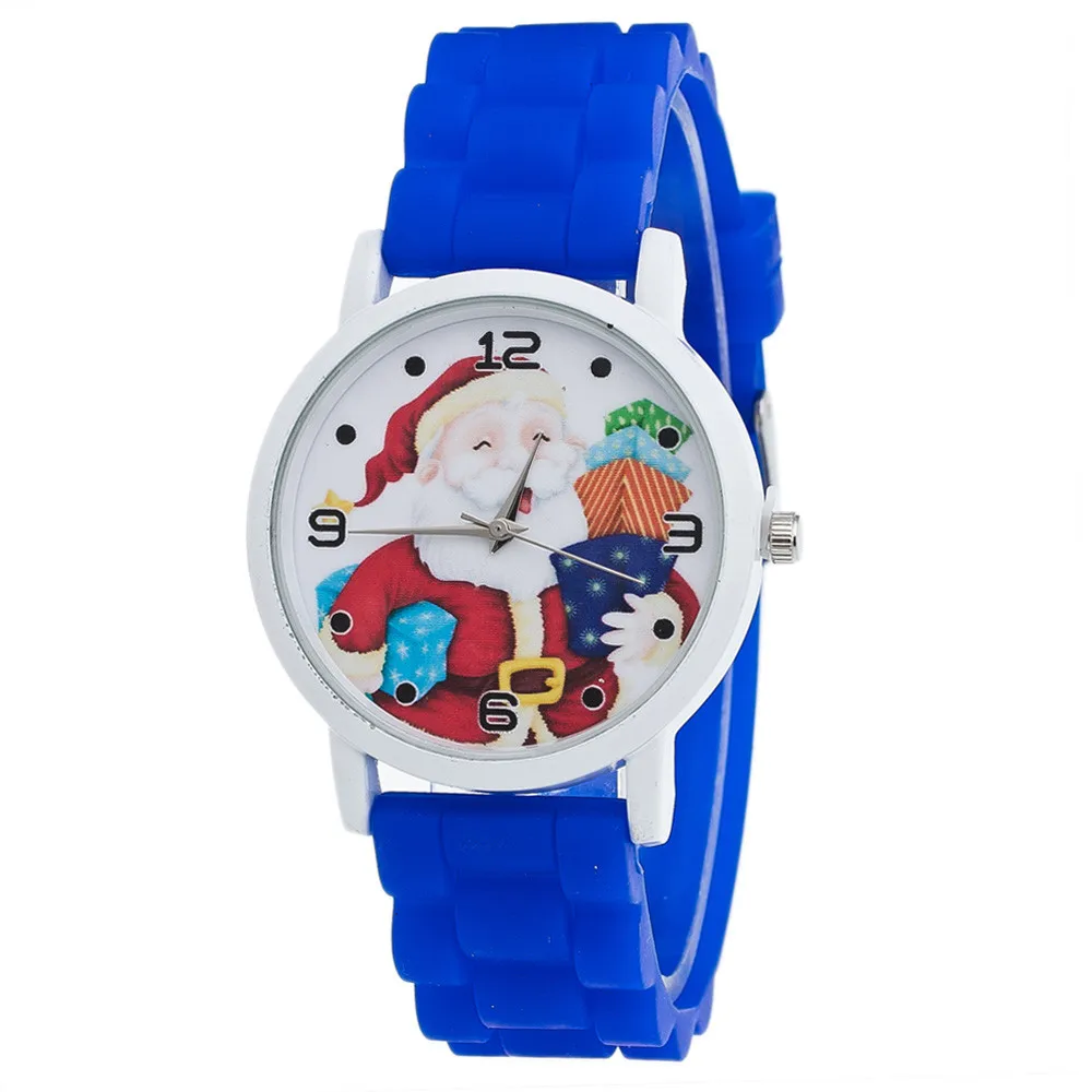 Christmas Watch Gifts Candy Color Male And Female Silicone Strap Wrist dress Explosion en gros часы женские 03* | Наручные