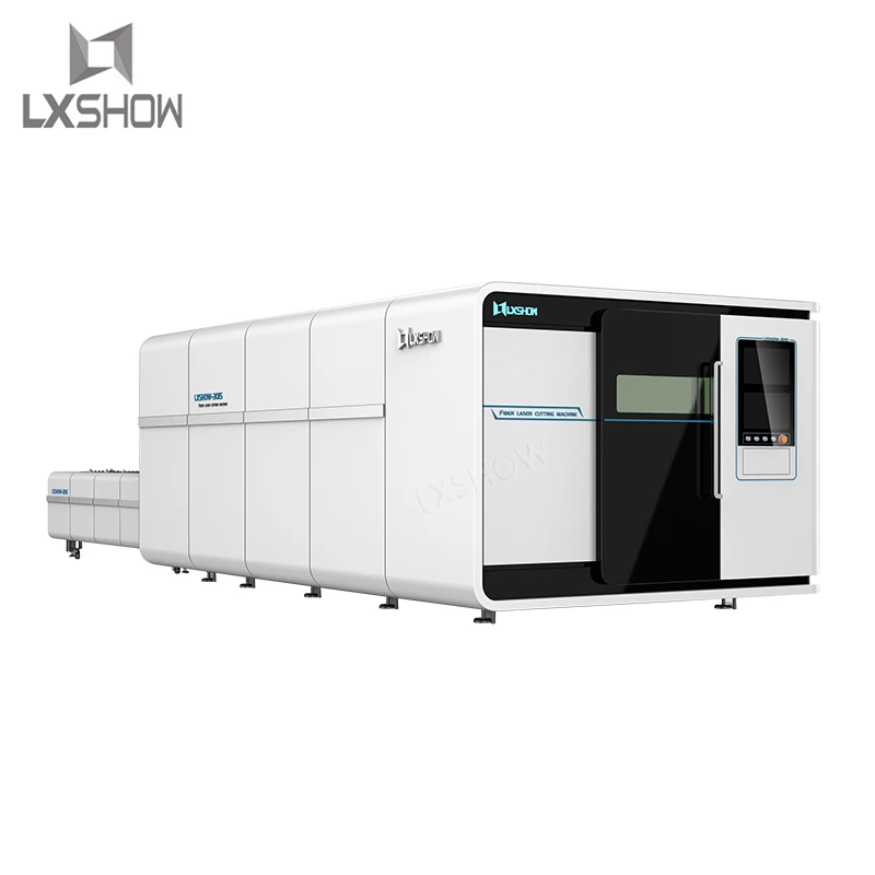 LXSHOW 2020 промышленный ipg raycus 500 Вт 1000 1500 2000 3000 4000 5000 CNC волоконный лазерный станок для