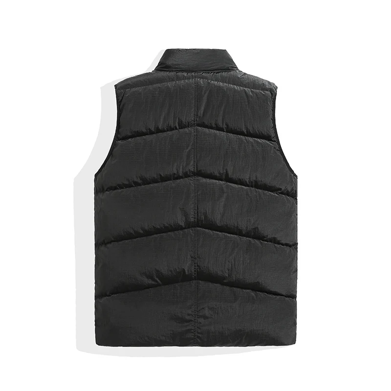 CPTOPSTONEY COMPANY New autumn and winter thickened waistcoat fashion brand high version men's Vest Body warmer sleevelessjacket