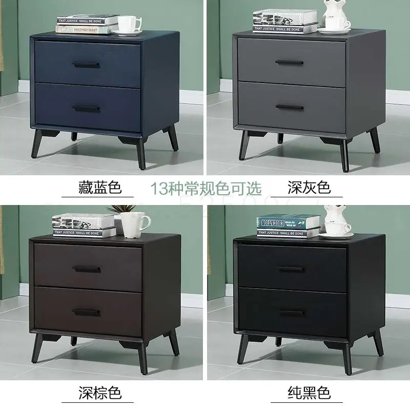 Прикроватный столик в скандинавском стиле роскошный простой тумбочный из