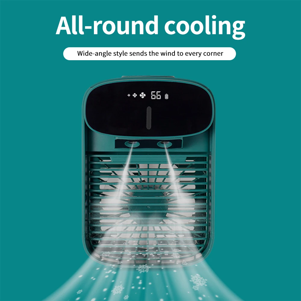 저렴한 USB 에어컨 추가 물 냉각 팬 휴대용 에어컨 미니 전기 미스트 스프레이 팬 가습기 가정용 구매 USB 에어컨 추가 물 냉각 팬 휴대용 에어컨 미니 전기 미스트 스프레이 팬 가습기 가정용