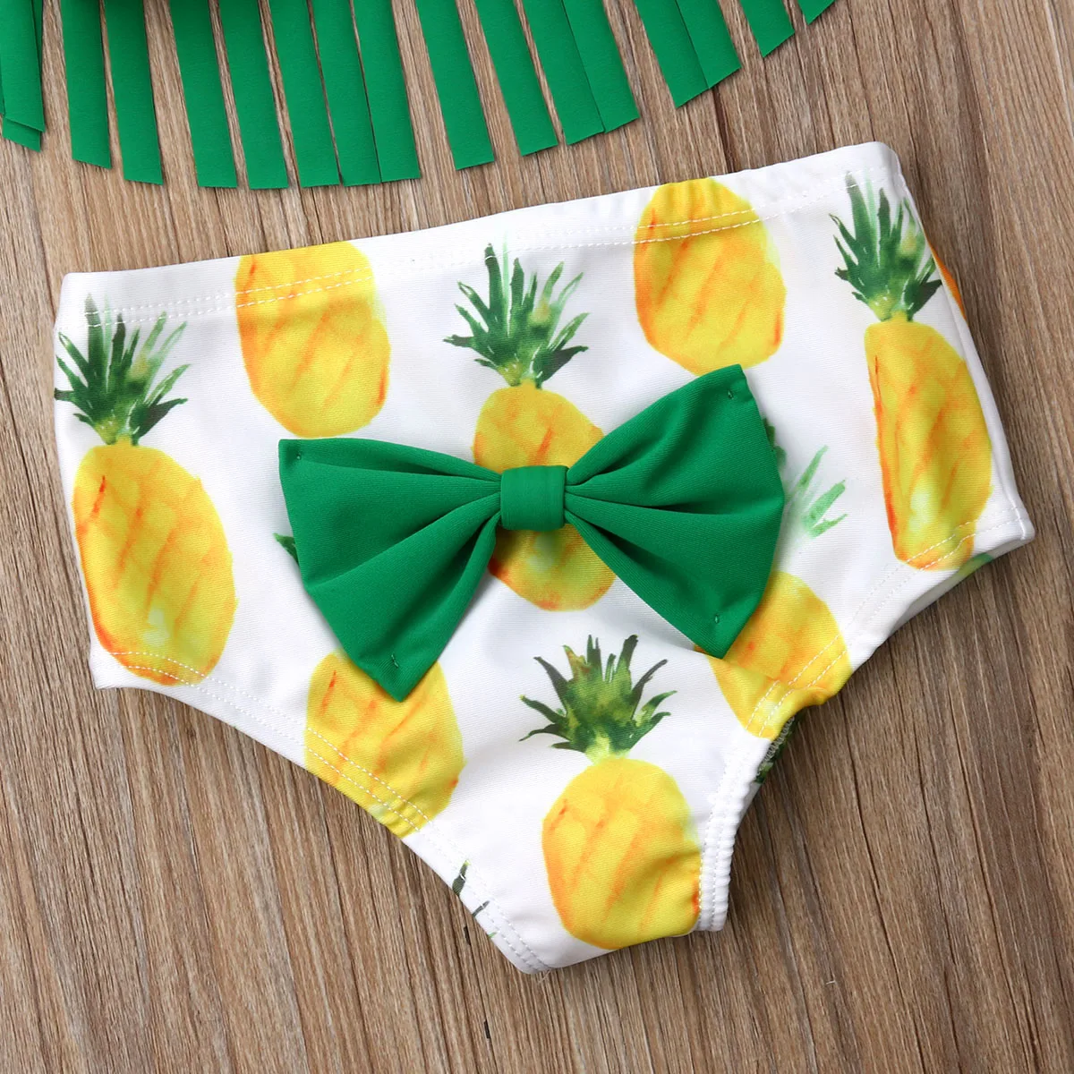 

Newborn Baby Girl Bikini Suit Swimwear Swimsuit Tassel Summer Bathing Beachwear