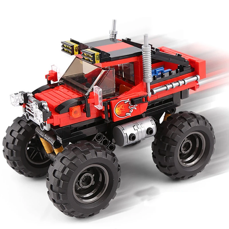 

XingBao compatible technic jeep car off-road suv city vehicle sets model building blocks kits kids toys children gift jet