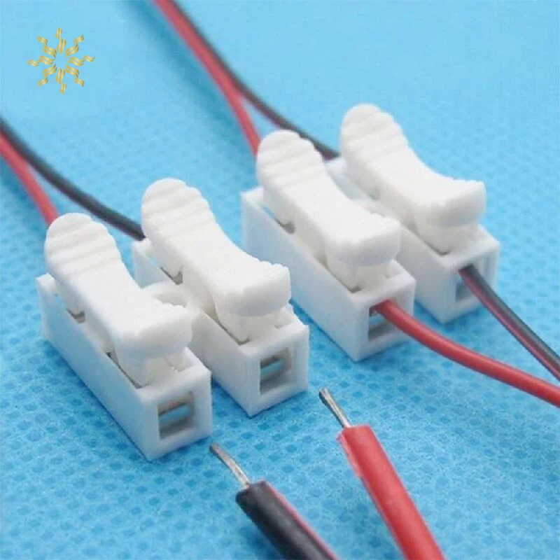 

Quick Connection Terminal CH-2 LED Ceiling Lamp 2-position Terminal Self-locking Terminal Plug-in Electrical Wire Connector