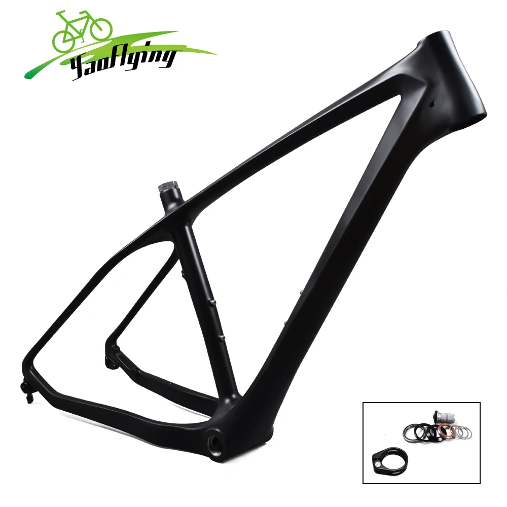 Carbon mtb велосипеда UD черный углерода жира велосипеда 26er 16/18/20 дюймов BSA 197*12 мм через ось рамки углерода mtb рама