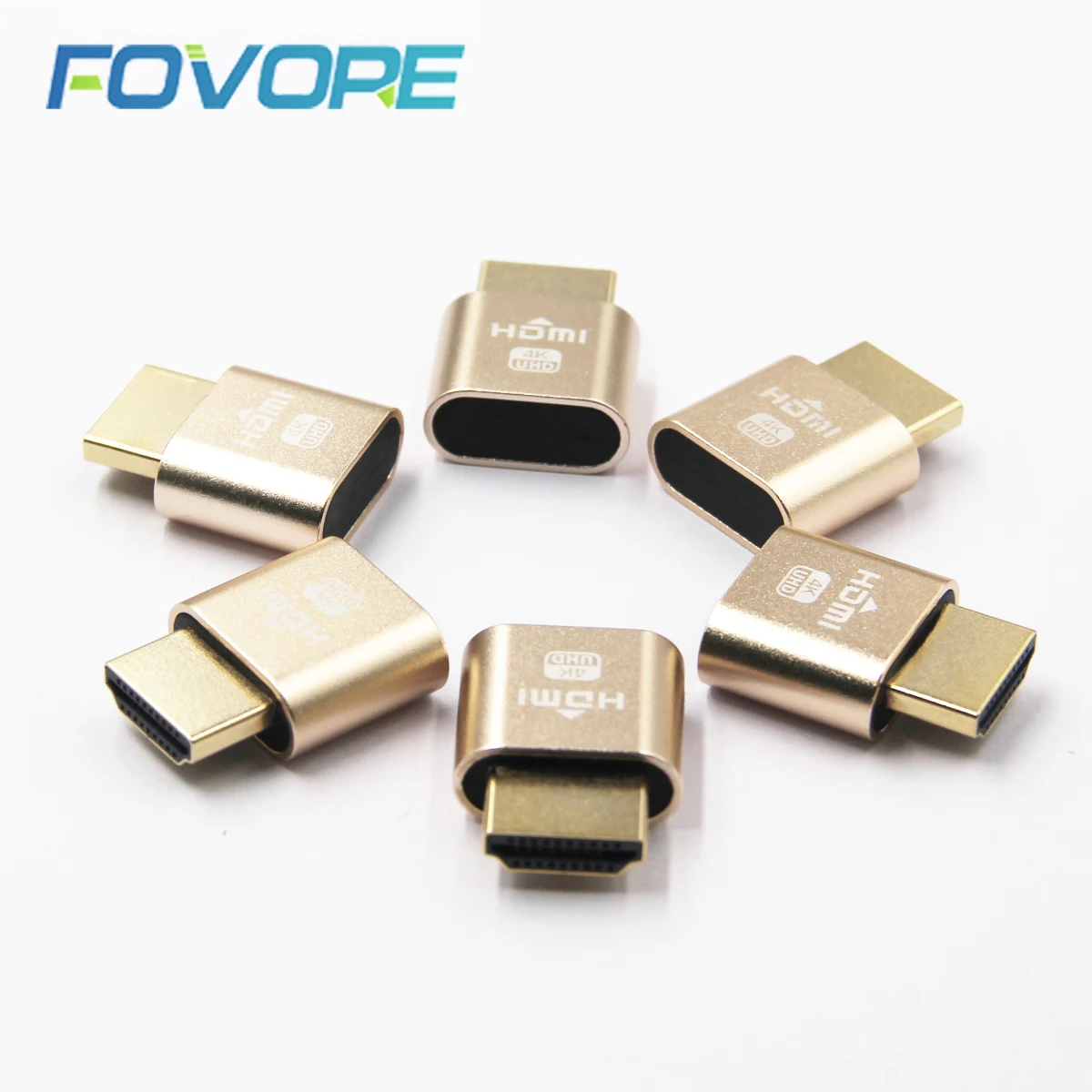 Виртуальный дисплей HDMI 4K DDC EDID Подключаемая вилка обманка Виртуальная муляж