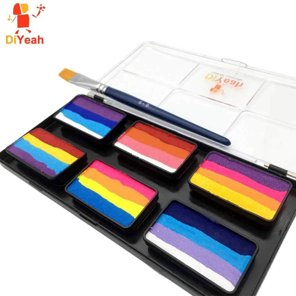 DiYeah палитра для рисования лица краска тела краски на водной основе макияж