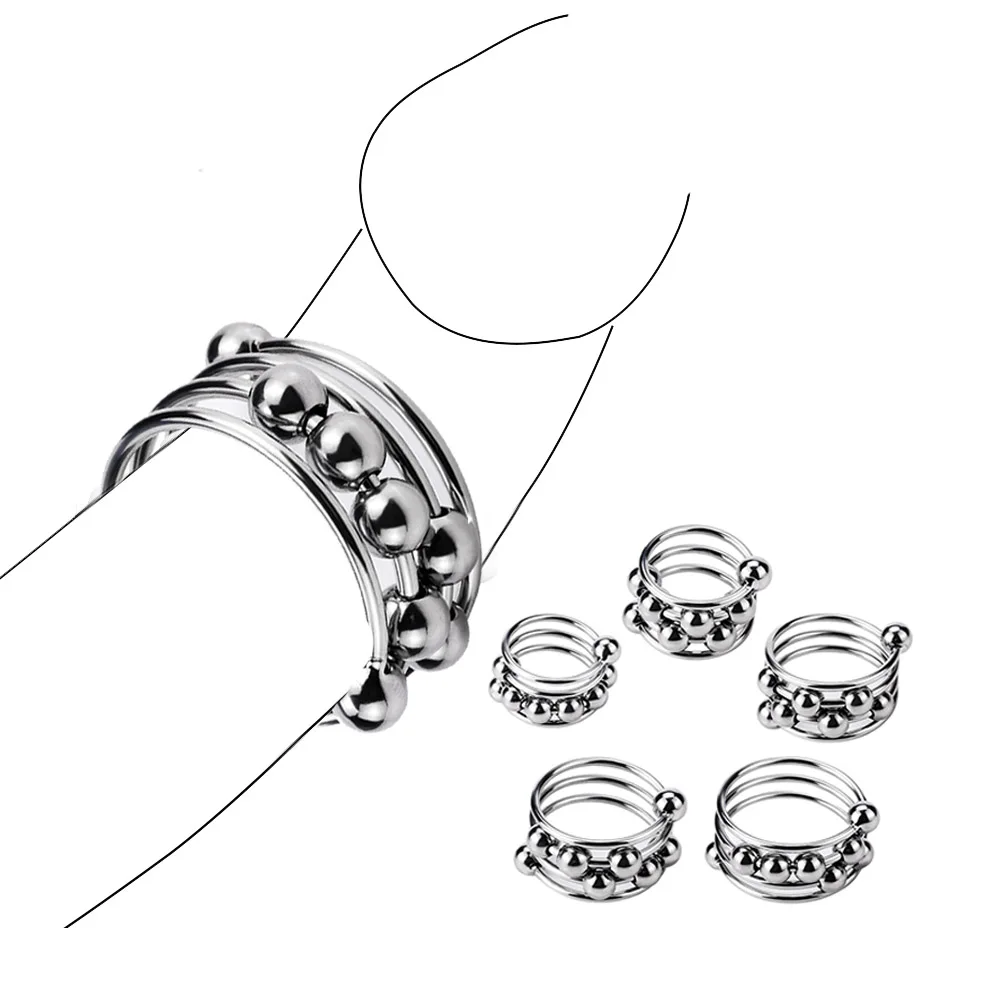 Для взрослых металлическая пенис петли кольца для дополнительной женской