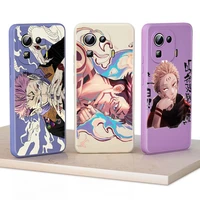 anime jujutsu kaisen for xiaomi 11i 9se 8se 10t 10s 10i 10 9 11t 11 ultra pro lite 5g liquid silicone soft phone case capa
