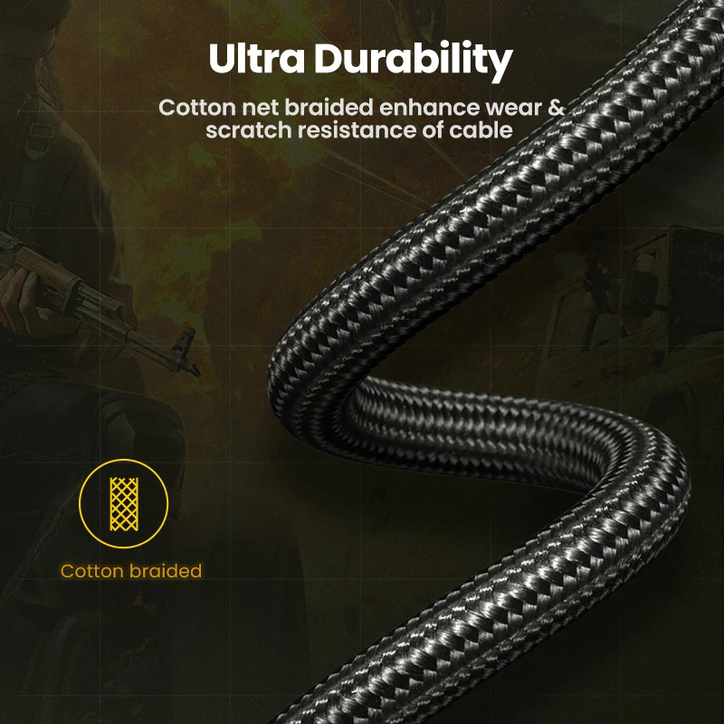 Ugreen Displayport для Xiaomi Mi Box 8K/60Hz DisplayPort 1 4 кабель Hig speed 32 Gbps PUBG Gaming HD ПК кабель|Кабели VGA| |