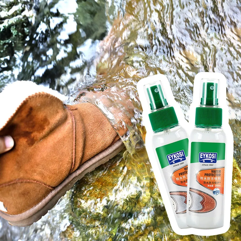 100 мл Многоцелевой спрей для защиты от пятен нано водонепроницаемый обуви одежды