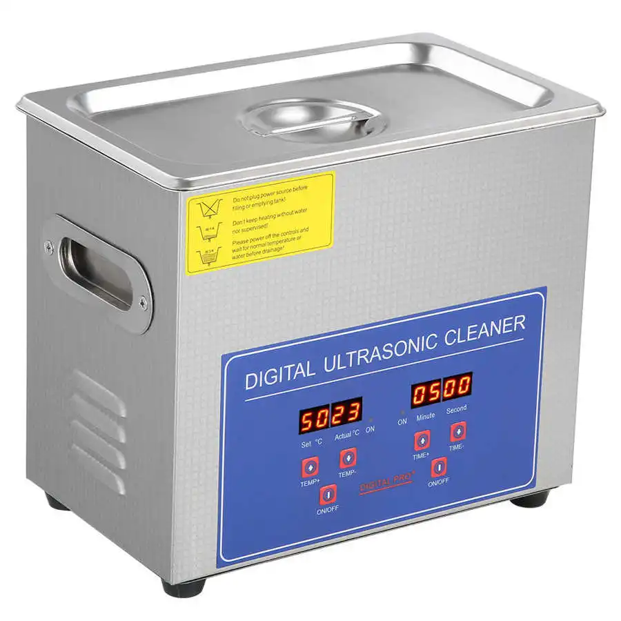 15L Digital Stainless Ultrasonic Cleaner Bath Heater Tank Timer Heat High-power 400W High Frequency Sound Waves |