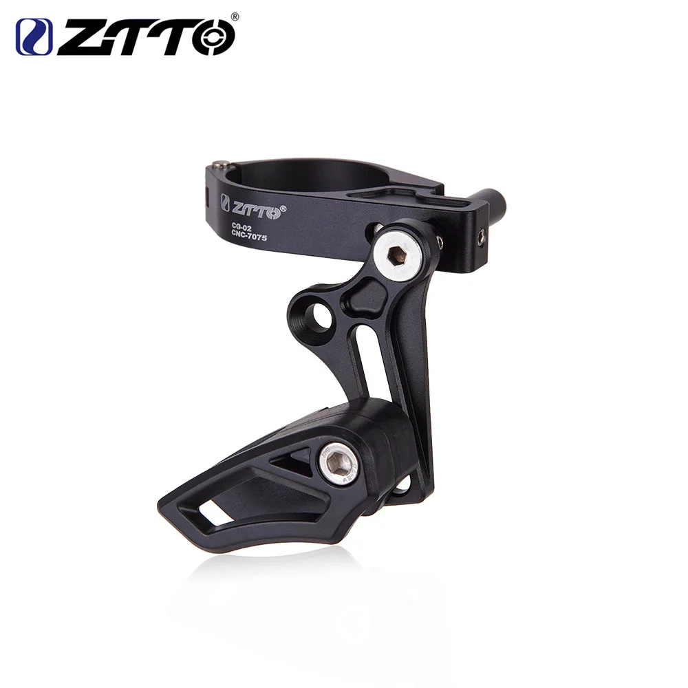

Mountain Bike Single Disc Chain Guide Positive and Negative Tooth Chain Stabilizer Front Derailleur Chain Press Cross Country