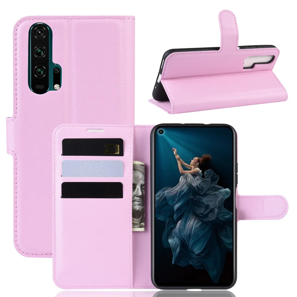 Кожаный чехол-книжка для телефона Huawei Honor 20 Pro чехол-кошелек 7 8 9 10 5C 5X 6A 6C 7i 7X 8A 8C 9X V8