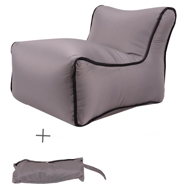 Outdoor Foldable Garden Sofa Waterproof Inflatable Bag Lazy Camping Sleeping Bags Air Bed Adult Beach Lounge Chair | Мебель