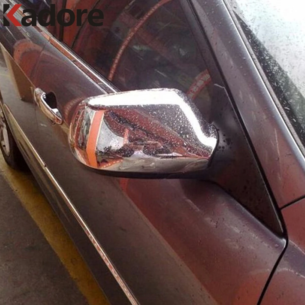 Для Mazda 2 Second Ge 2007-2010 2011 2012 3 6 2003-2008 хромированный чехол для зеркала заднего вида