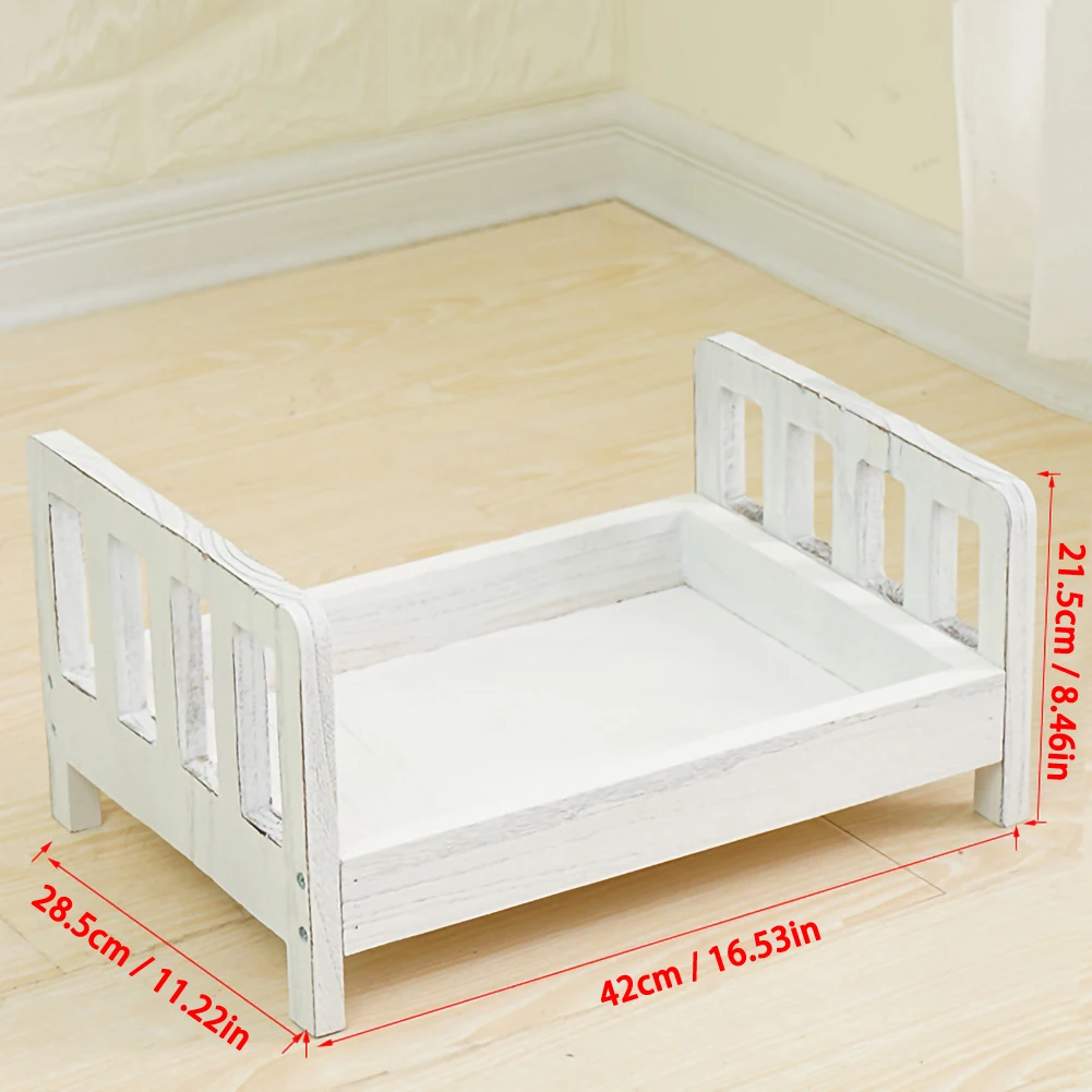 Кроватка Съемная корзинка красивая деревянная кровать аксессуары для