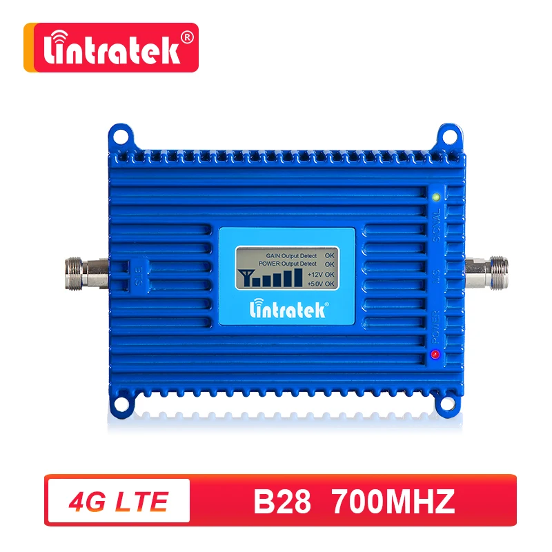 Lintratek B28 700 МГц 4G LTE ретранслятор сотового телефона сотовый сигнал Booster700 4g Сетевая