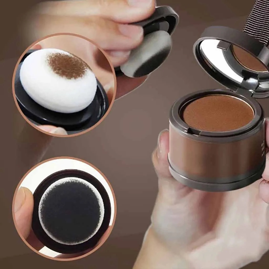 7g Men And Women Multicolor Makeup Hair Line Eyeshadow Powder Instant Fiber Cover Eyebrow Hairdressing Beauty | Красота и здоровье