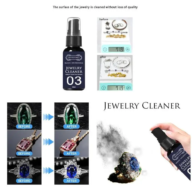 

Jewelry Polish Cleaner and Tarnish Remover for Silver Jewelry Antique Silver Gold Brass