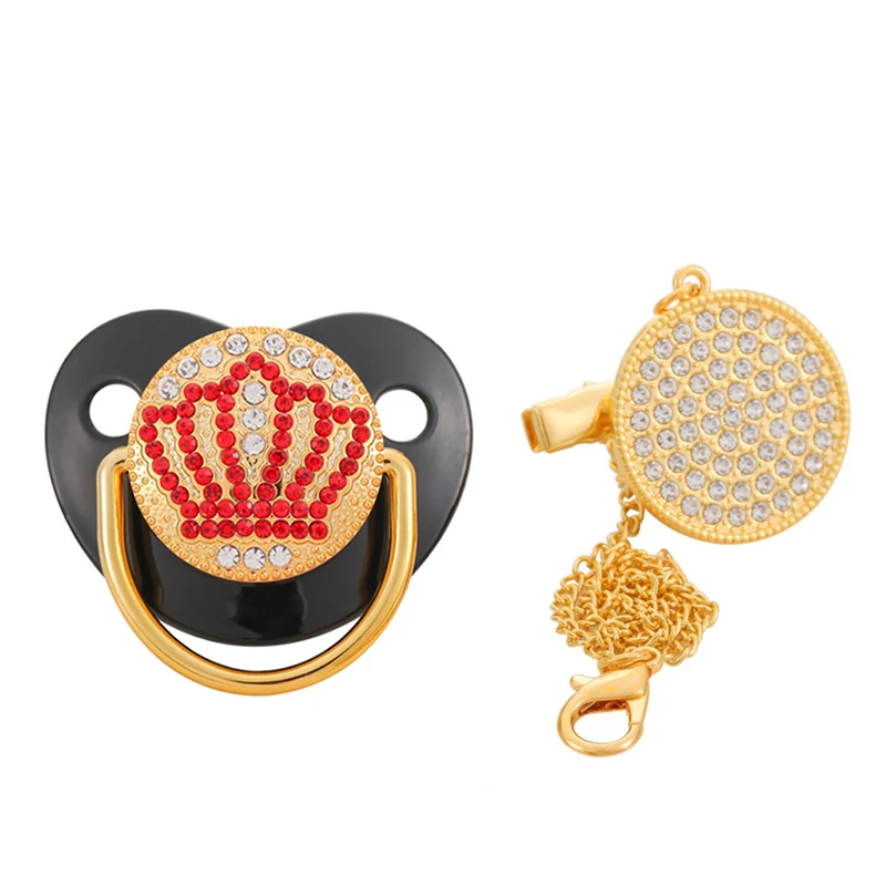 Силиконовая соска пустышка для младенцев стразы зажимы без БФА|Соска-пустышка| |