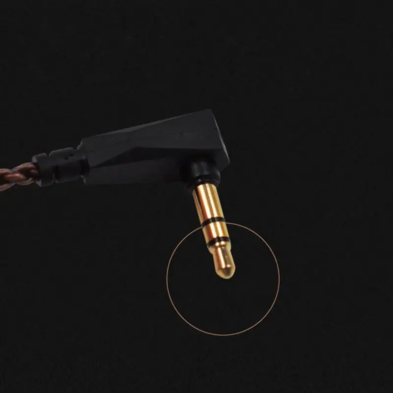

1.2M Plated Wire 0.75mm 2 Pin Interface Copper Replacement Upgrade Earphones Cable For KZ ZS5 6 ZS6 ZS3 ZST ED12 earphon
