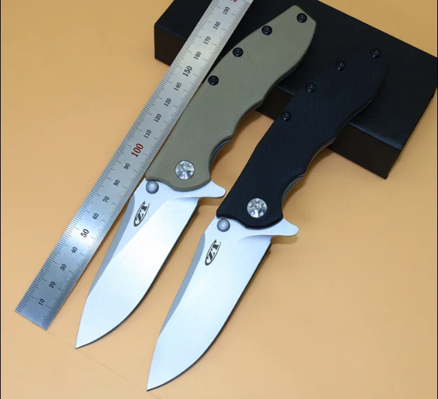 Складной нож ZT0562 9CR13MOV клинок с рукояткой G10 карманный тактический охотничий