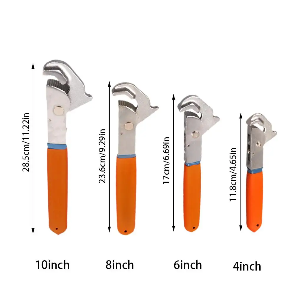 

Multi-Function Wrench Fast Self-Tightening Labor-Saving Adjustable Single-Head Large Opening Wrench Pliers Hand Tools