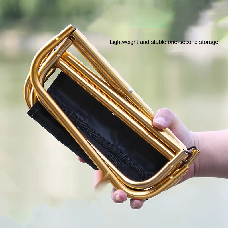 

Fishing Folding Portable Small Bench Outdoor Chair Camp Chair