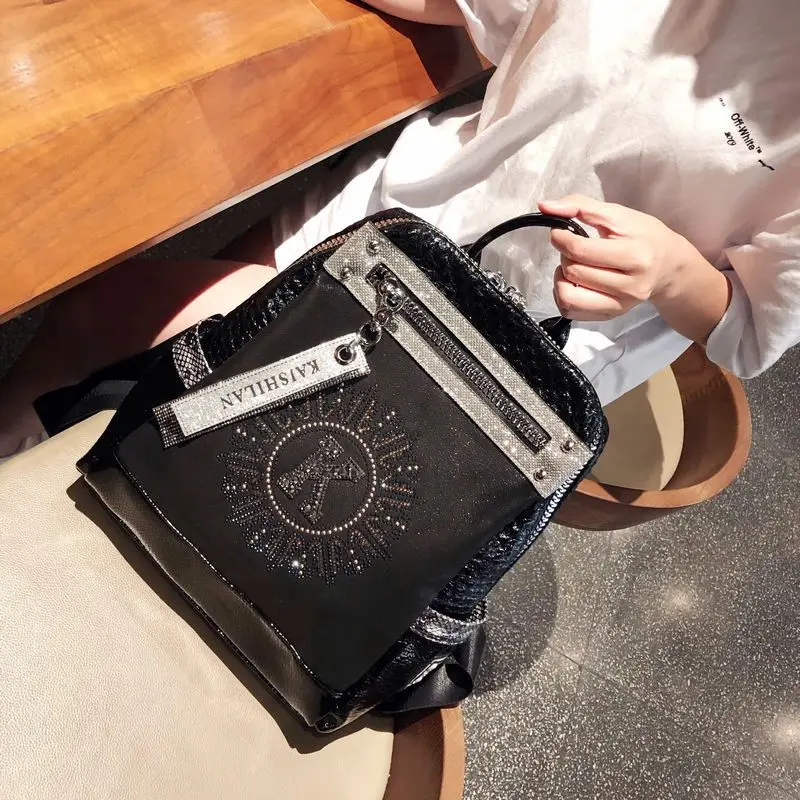 Милый рюкзак женский роскошные дизайнерские кожаные рюкзаки ранцы для